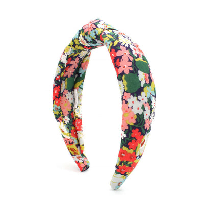 Liberty Padded Knot Headband - Thorpe C Print