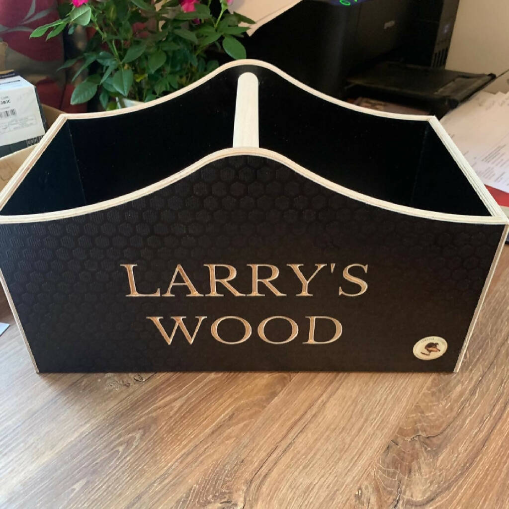 Wooden Kindling box