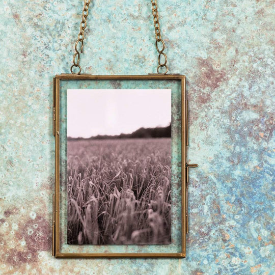 Antique Brass Photo Frame