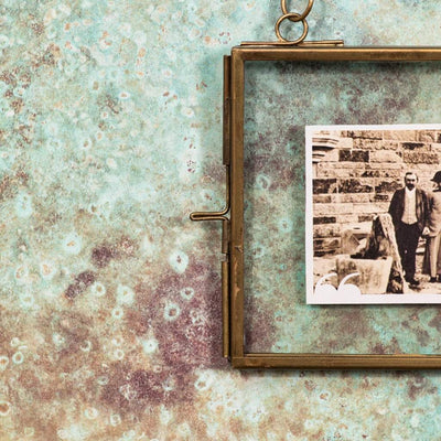 Antique Brass Photo Frame