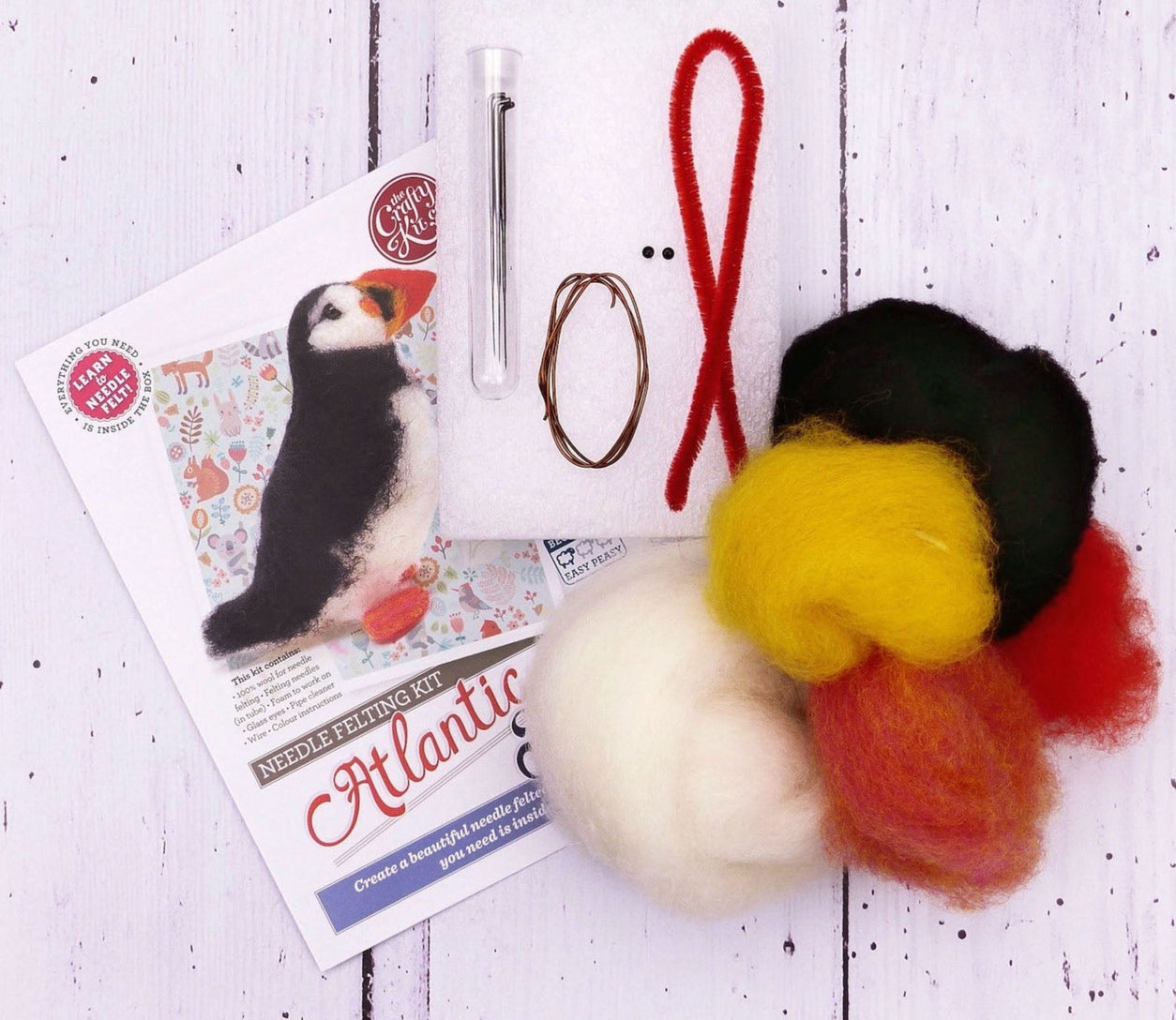 Atlantic Puffin Needle Felting Craft Kit