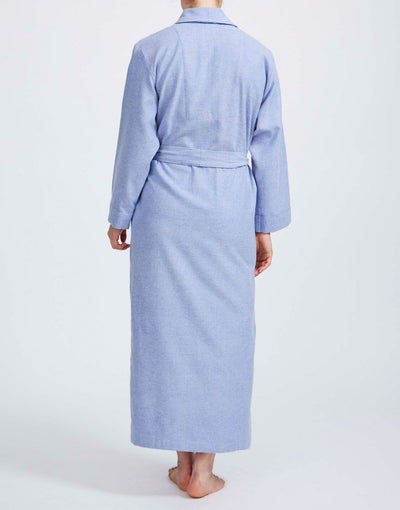 Organic Cotton Dressing Gown - Gown - Damart.co.uk