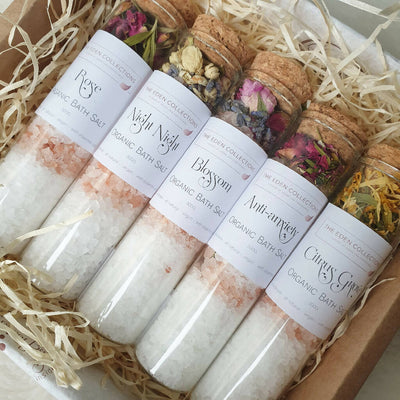 Organic Bath Salt Gift Set