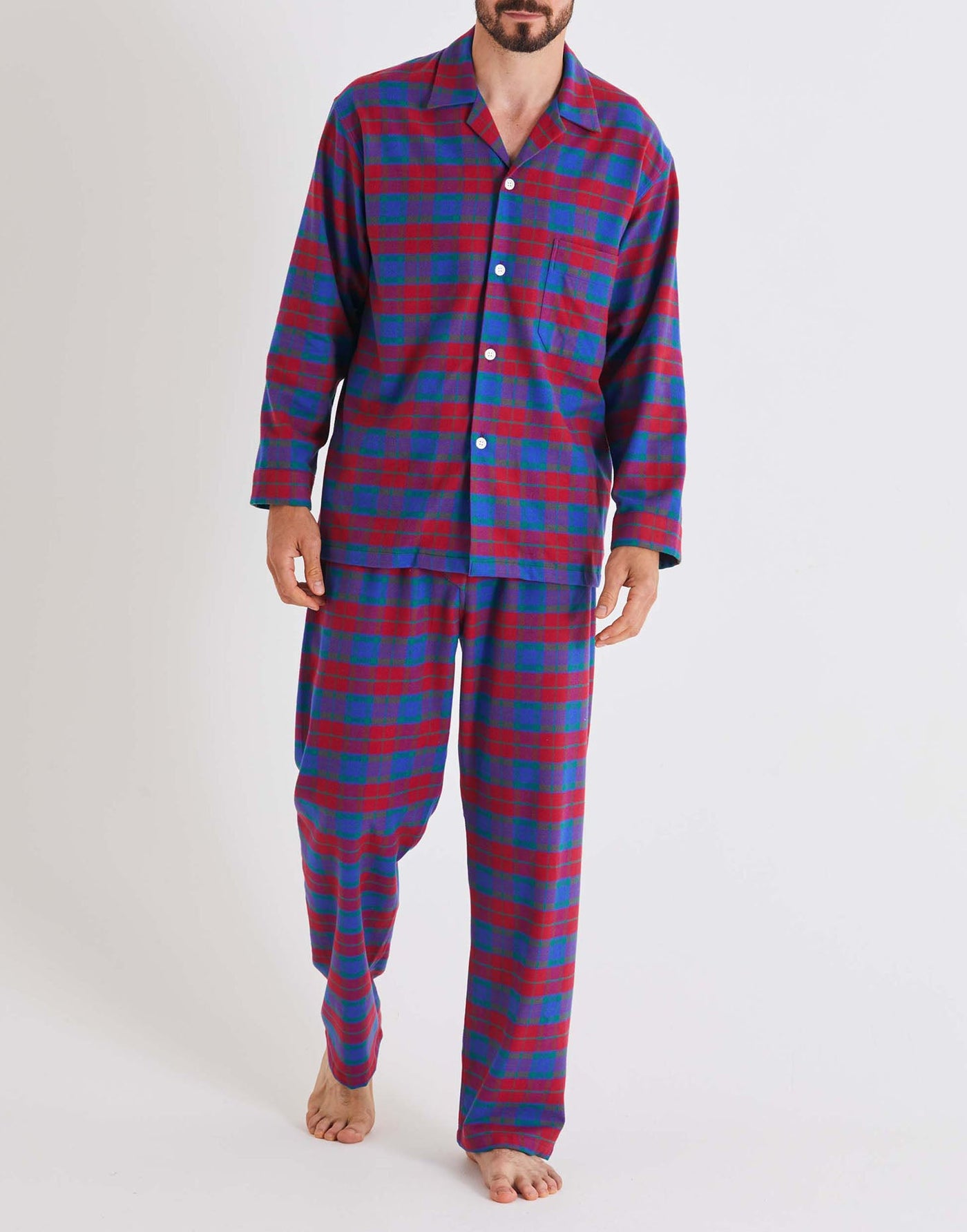 Brushed Cotton Pyjamas – British Boxers