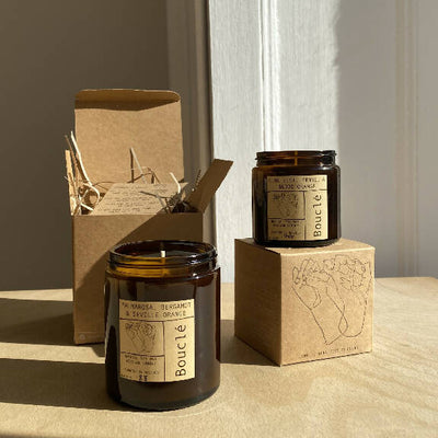 Bouclé Vetiver, Grapefruit & Bergamot Oil Candle