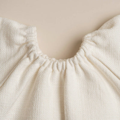 Ruffle Linen Top