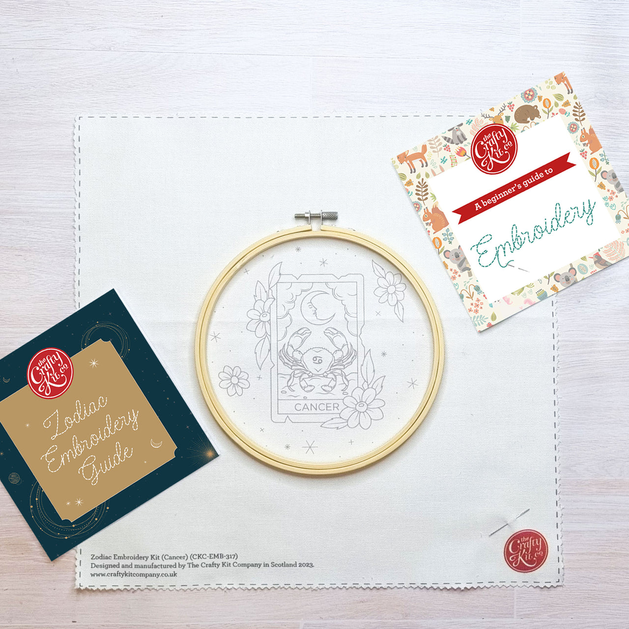Signs of the Zodiac - Cancer Embroidery Kit