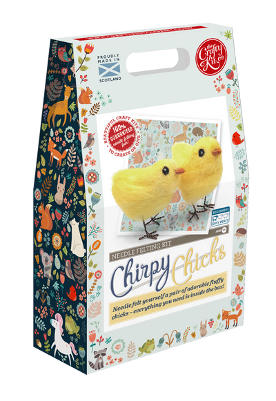 Chirpy Chicks Needle Felting Kit