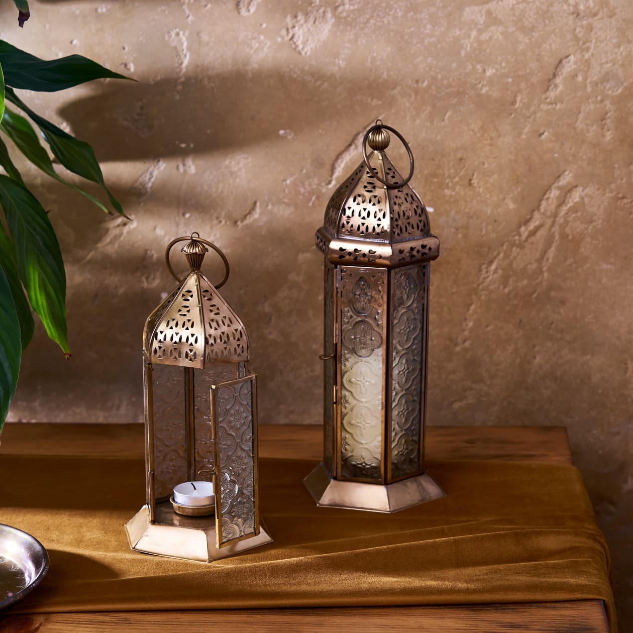 Clear Glass Moroccan Lanterns