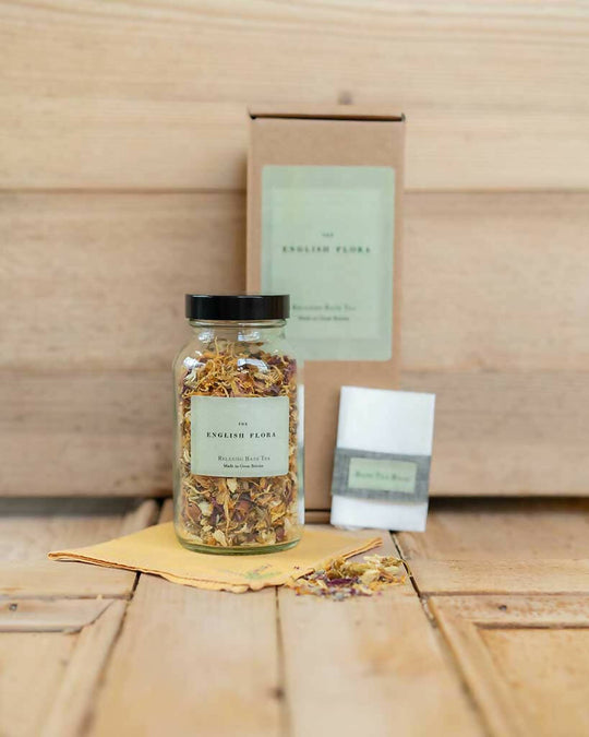 English Flora Relaxing Bath Tea