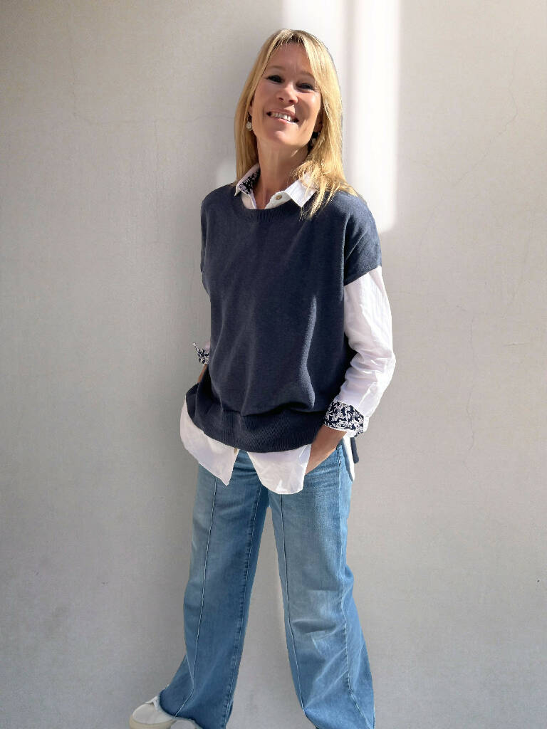 Diane Cotton Sleeveless Knit