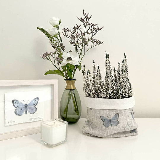 Large Blue Butterfly Storage Nest