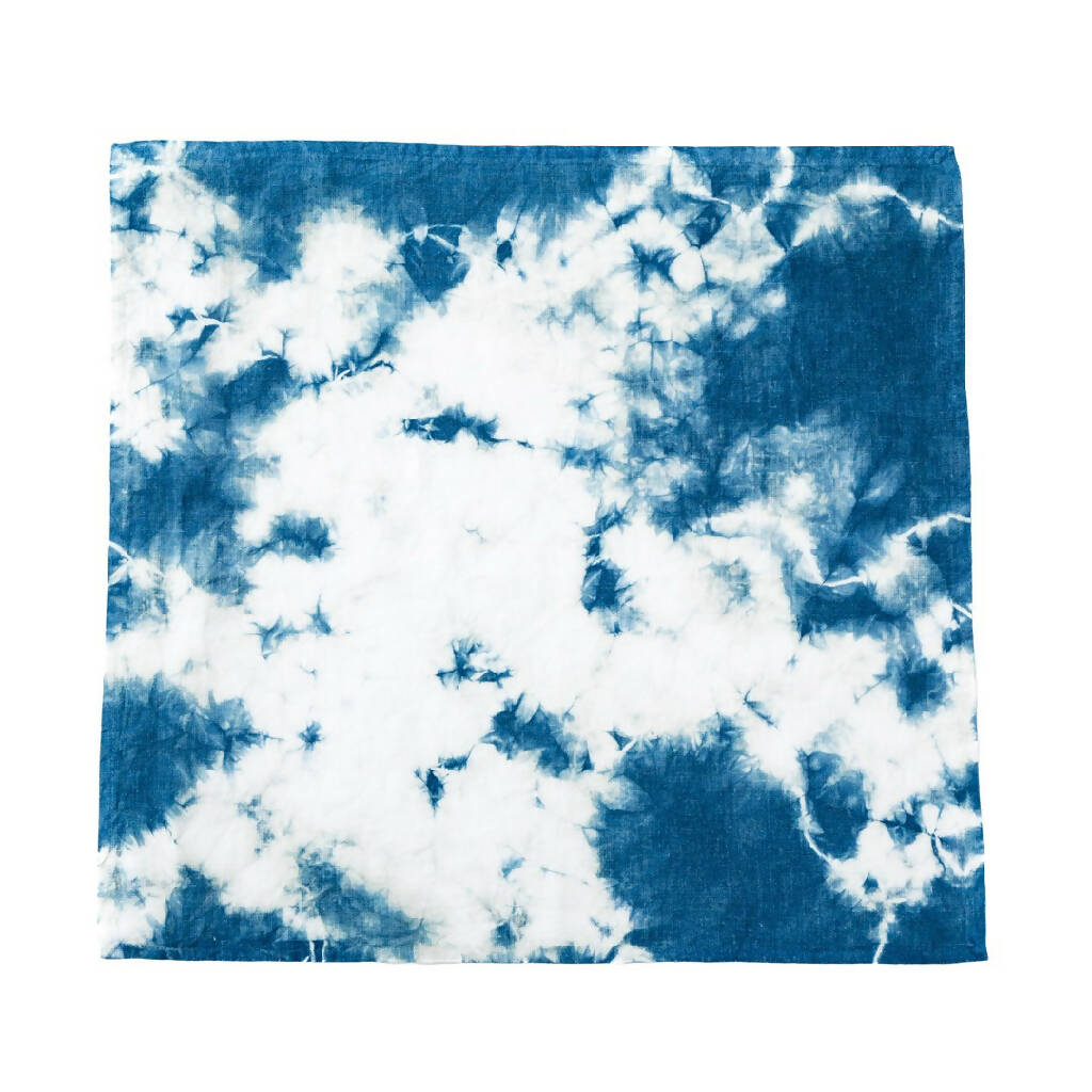 studioEVIG - Linen Napkins - Cloud - Blue cutout