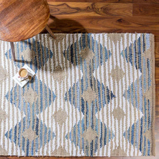 Jute & Denim Rug