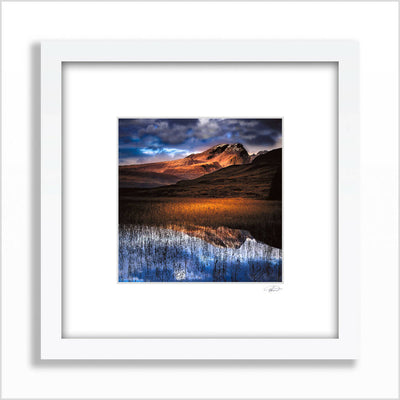 'Cuillin Winter Blue' - Extra Large Print on Paper or Canvas