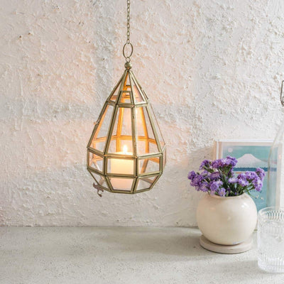 Hanging Teardrop Candle Holder