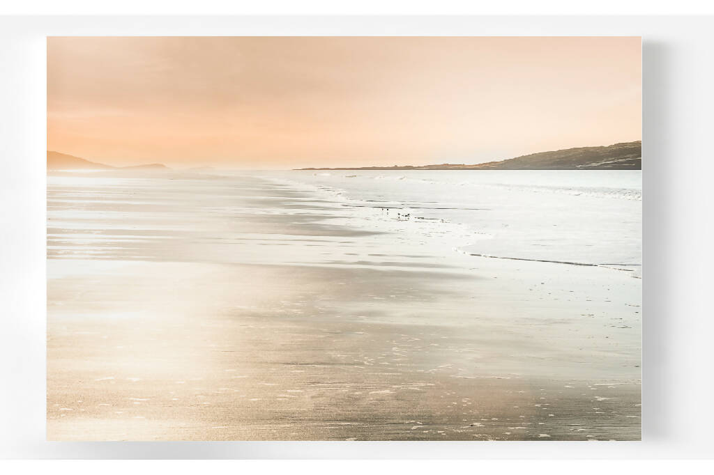 'By the Waters' Edge' Sunset Seascape Print