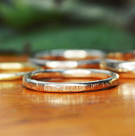 Gwels Ha Gwyns Ring in 9ct & 18ct Ethical Gold