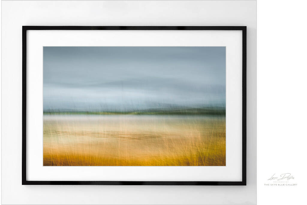 'Autumn Colours at Loch of Stenness' Large Fine Art Print