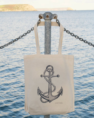 Anchor Canvas Shopper Bag