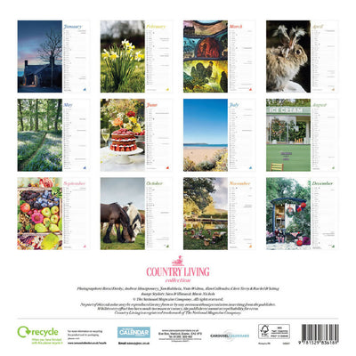 Country Living Calendar 2024