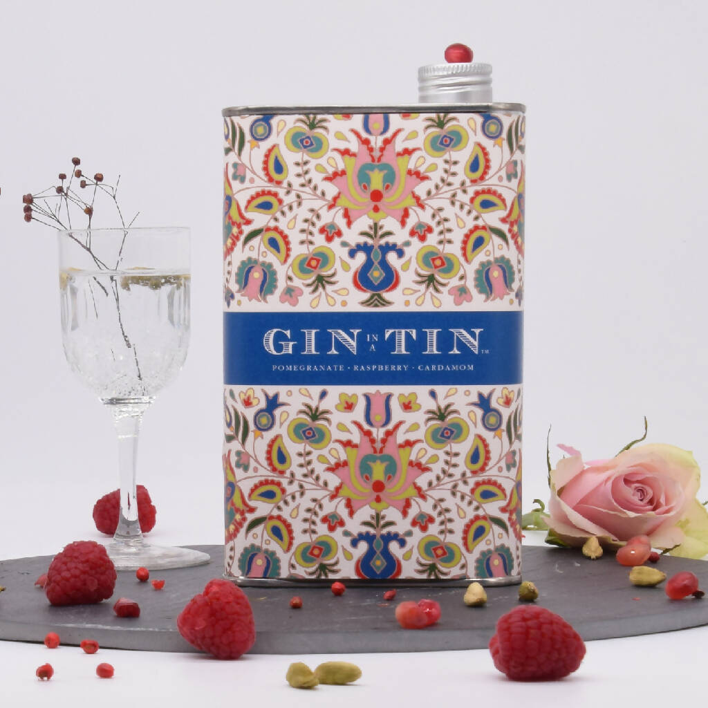 A BLOOMING DELICIOUS TIN OF GIN!