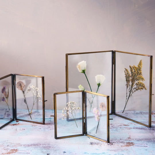 Folding Twin Photo Frame