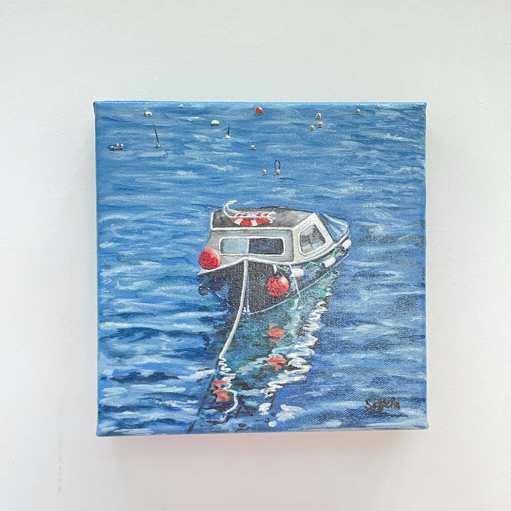 Penzance Fishing Boat Original Painting