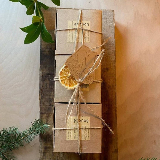 Bouclé Soy Wax Essential Oil Winter Candle Trio Bundle