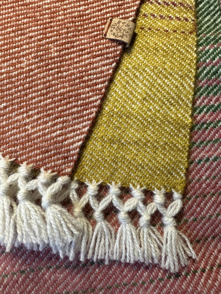 Autumn at Cotehele Graduating British Wool Small Scarf