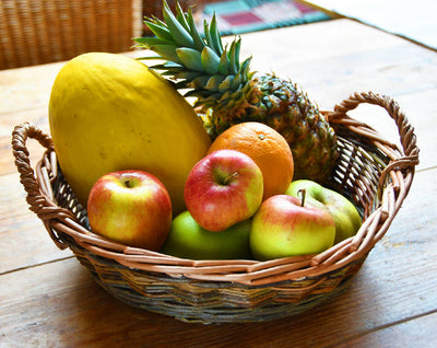 Fruit/Bread Basket in Mixed Willows