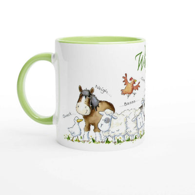 Farm personalised mug