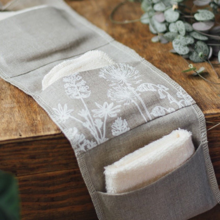 Reusable Bamboo Face Wipes Kit | Country Living Marketplace