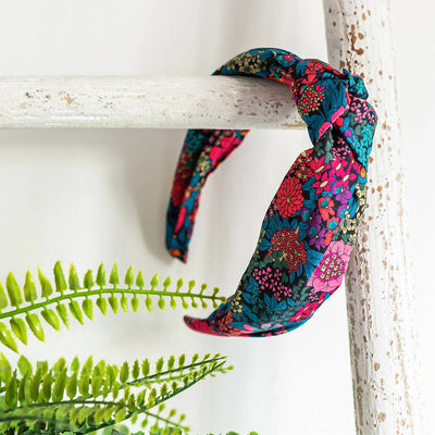 Holme & Moss Liberty Classic Knot Headband - Ciara C Print | Country Living Marketplace