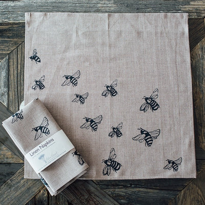 Bee Napkins Pure Linen