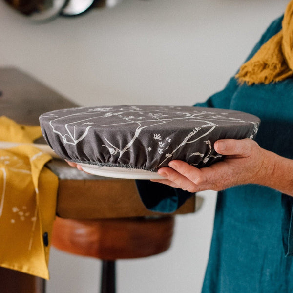 Reusable Large Bowl Cover Hedgerow Design