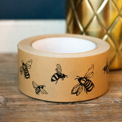 Packing Tape with Bee Design