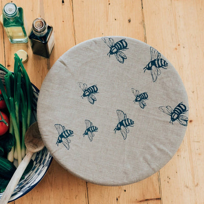 Reusable Bee Bowl Cover - Large Size