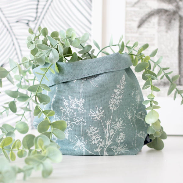 Fabric Storage Pot