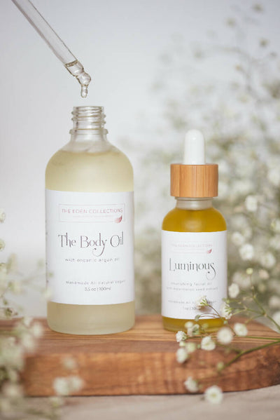 Body Oil And Facial Oil Set