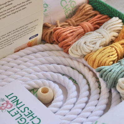 Macrame Rainbow Craft Kit