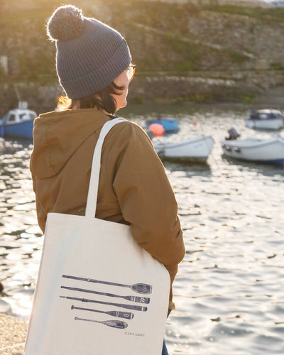 Oars & Paddles Canvas Shopper Bag