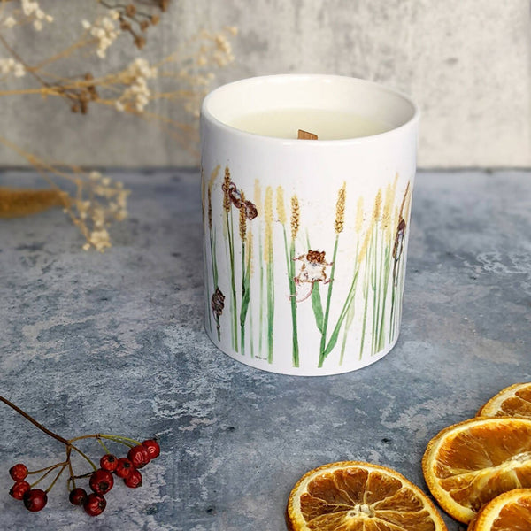 Field Mice 30cl Candle - Mandarin & Sandalwood