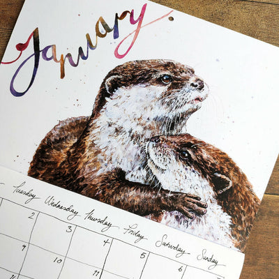 Wildlife Art Calendar 2024