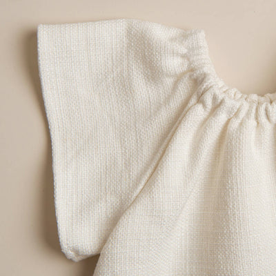 Ruffle Linen Top