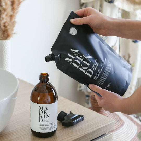 Natural Bathroom Cleaner 1 Litre Refill