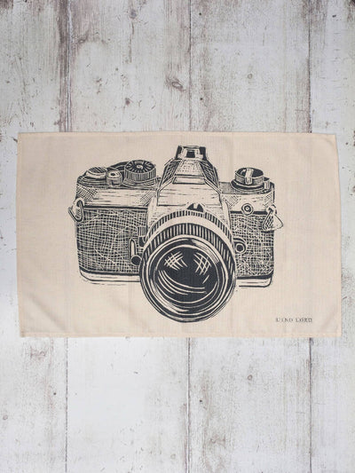 Camera Cotton Tea Towel