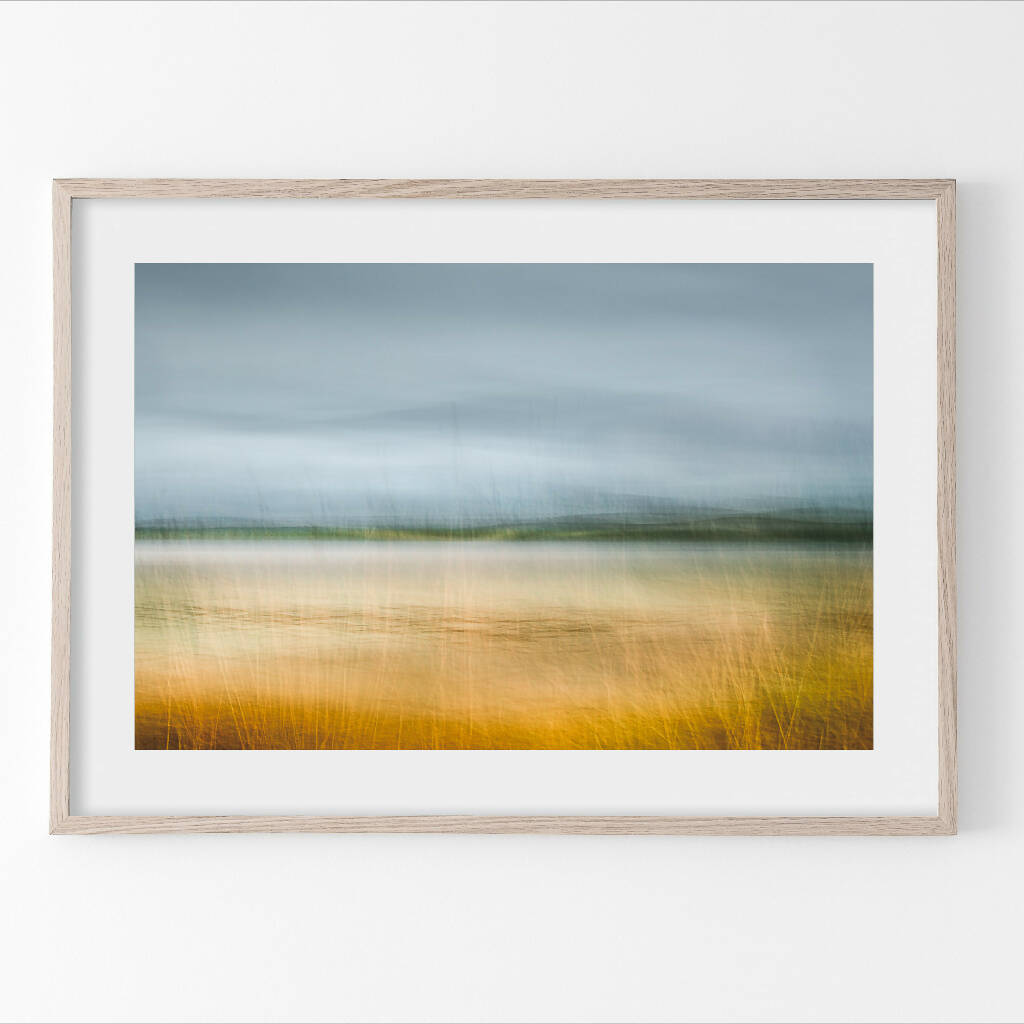 'Autumn Colours at Loch of Stenness' Large Fine Art Print