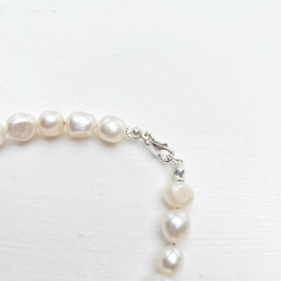 Mixed White Freshwater Pearl Bracelet