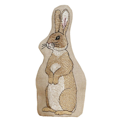 Embroidered Rabbit Egg Cosy by Kate Sproston Design